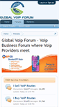 Mobile Screenshot of globalvoipforum.com